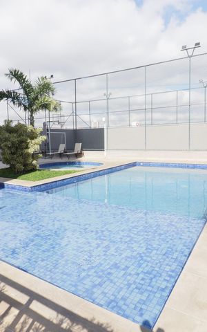 Apartamento à venda com 45m², 2 quartos e 1 vagaÁrea comum - Piscina