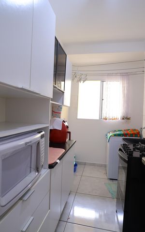 Apartamento à venda com 40m², 1 quarto e sem vagaCozinha e Área de Serviço