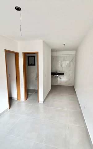 Apartamento à venda com 40m², 2 quartos e sem vaga Apartamento à venda com 40m², 2 quartos e sem vagaSala/Cozinha