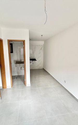Apartamento à venda com 40m², 2 quartos e sem vaga Apartamento à venda com 40m², 2 quartos e sem vagaSala/Cozinha