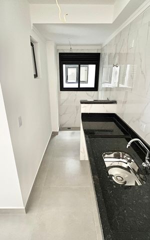 Apartamento à venda com 40m², 2 quartos e sem vaga Apartamento à venda com 40m², 2 quartos e sem vagaCozinha e Área de Serviço
