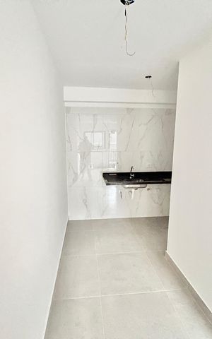 Apartamento à venda com 38m², 2 quartos e sem vaga Apartamento à venda com 38m², 2 quartos e sem vagaSala/Cozinha