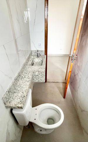 Apartamento para alugar com 45m², 2 quartos e 1 vaga Apartamento para alugar com 45m², 2 quartos e 1 vagaBanheiro