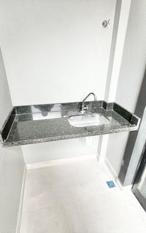 Apartamento para alugar com 45m², 2 quartos e 1 vaga Apartamento para alugar com 45m², 2 quartos e 1 vagaVaranda