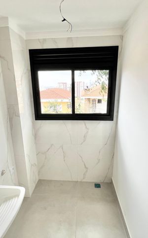 Apartamento para alugar com 45m², 2 quartos e 1 vaga Apartamento para alugar com 45m², 2 quartos e 1 vagaCozinha e Área de Serviço