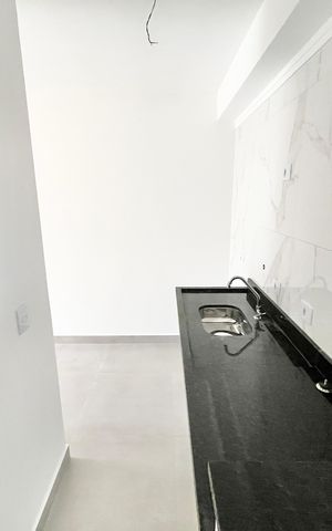 Apartamento para alugar com 40m², 2 quartos e sem vaga Apartamento para alugar com 40m², 2 quartos e sem vagaCozinha e Área de Serviço