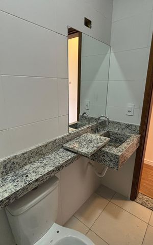 Casa à venda com 125m², 3 quartos e 2 vagas Casa à venda com 125m², 3 quartos e 2 vagasBanheiro 1