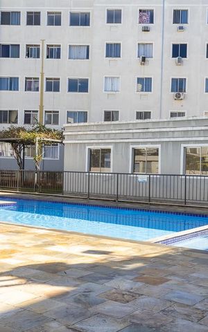 Apartamento à venda com 44m², 2 quartos e 1 vaga Apartamento à venda com 44m², 2 quartos e 1 vagaÁrea comum - Piscina