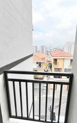 Apartamento à venda com 45m², 2 quartos e 1 vaga Apartamento à venda com 45m², 2 quartos e 1 vagaVaranda