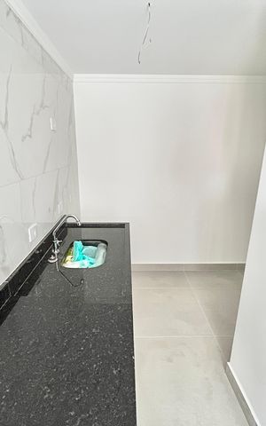 Apartamento para alugar com 40m², 2 quartos e sem vaga Apartamento para alugar com 40m², 2 quartos e sem vagaCozinha e Área de Serviço
