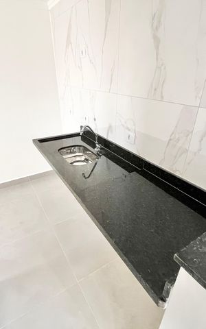 Apartamento para alugar com 40m², 2 quartos e sem vaga Apartamento para alugar com 40m², 2 quartos e sem vagaCozinha e Área de Serviço