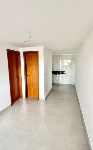 Apartamento à venda com 40m², 2 quartos e sem vaga Apartamento à venda com 40m², 2 quartos e sem vagaSala/Cozinha