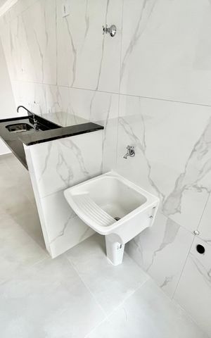 Apartamento à venda com 40m², 2 quartos e sem vagaCozinha e Área de Serviço