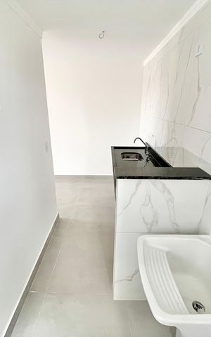 Apartamento à venda com 40m², 2 quartos e sem vagaCozinha e Área de Serviço