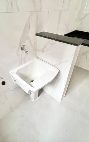 Apartamento para alugar com 44m², 2 quartos e 1 vaga Apartamento para alugar com 44m², 2 quartos e 1 vagaCozinha e Área de Serviço