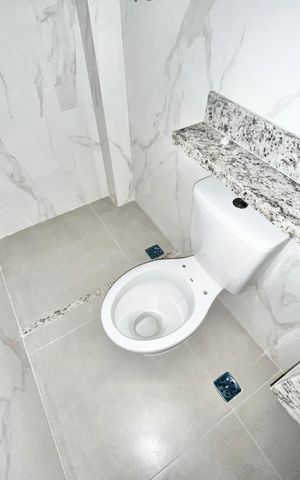Apartamento para alugar com 44m², 2 quartos e 1 vaga Apartamento para alugar com 44m², 2 quartos e 1 vagaBanheiro da Suíte 2