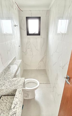 Apartamento à venda com 48m², 2 quartos e 1 vaga Apartamento à venda com 48m², 2 quartos e 1 vagaBanheiro da Suíte