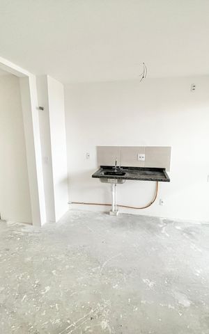 Apartamento à venda com 81m², 1 quarto e sem vaga Apartamento à venda com 81m², 1 quarto e sem vagaSala/Cozinha