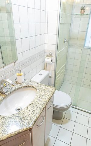 Apartamento para alugar com 70m², 3 quartos e 1 vaga Apartamento para alugar com 70m², 3 quartos e 1 vagaBanheiro
