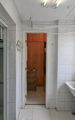Apartamento à venda com 160m², 3 quartos e 3 vagasÁrea de Serviço 