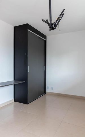 Apartamento para alugar com 25m², 1 quarto e 1 vagaSala e Quarto