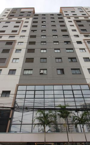 Studio à venda com 25m², 1 quarto e 1 vagaFachada