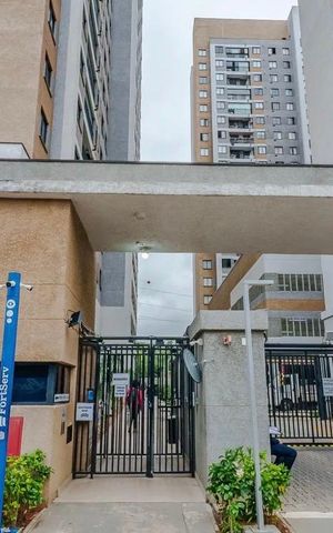 Apartamento à venda com 34m², 2 quartos e sem vaga Apartamento à venda com 34m², 2 quartos e sem vagaFachada e portaria