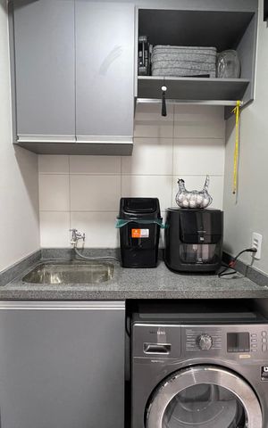 Apartamento à venda com 34m², 2 quartos e sem vaga Apartamento à venda com 34m², 2 quartos e sem vagaCozinha e Área de Serviço