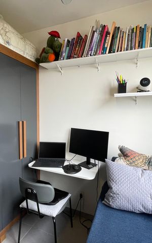 Apartamento à venda com 34m², 2 quartos e sem vaga Apartamento à venda com 34m², 2 quartos e sem vagaQuarto 1