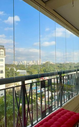 Apartamento para alugar com 224m², 3 quartos e 4 vagas Apartamento para alugar com 224m², 3 quartos e 4 vagasVaranda