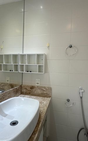 Apartamento para alugar com 132m², 3 quartos e 2 vagas Apartamento para alugar com 132m², 3 quartos e 2 vagasBanheiro da Suíte
