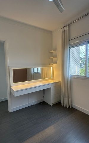 Apartamento para alugar com 132m², 3 quartos e 2 vagas Apartamento para alugar com 132m², 3 quartos e 2 vagasQuarto 1