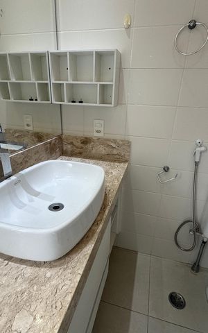 Apartamento para alugar com 132m², 3 quartos e 2 vagas Apartamento para alugar com 132m², 3 quartos e 2 vagasBanheiro da Suíte