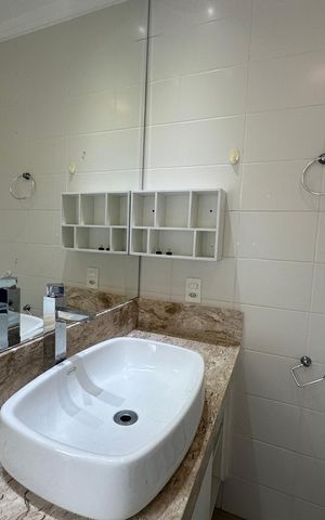 Apartamento para alugar com 132m², 3 quartos e 2 vagas Apartamento para alugar com 132m², 3 quartos e 2 vagasBanheiro da Suíte