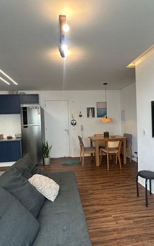 Apartamento para alugar com 58m², 2 quartos e 1 vaga Apartamento para alugar com 58m², 2 quartos e 1 vagaSala