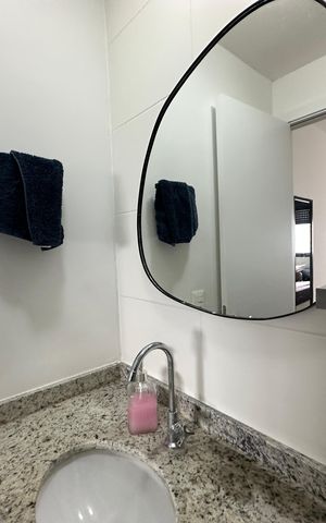 Apartamento para alugar com 58m², 2 quartos e 1 vaga Apartamento para alugar com 58m², 2 quartos e 1 vagaBanheiro da Suíte
