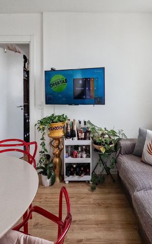 Apartamento à venda com 37m², 2 quartos e sem vaga