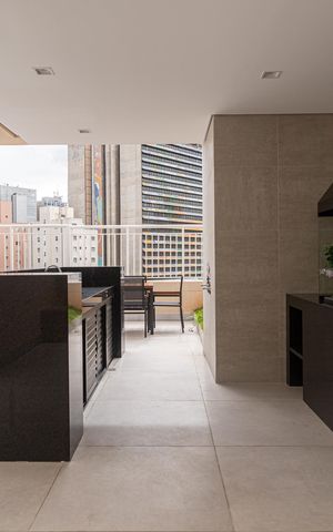 Studio para alugar com 25m², 1 quarto e sem vagaÁrea comum - Churrasqueira 1