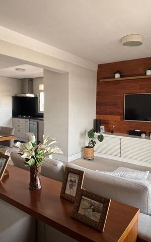 Apartamento à venda com 125m², 3 quartos e 1 vaga Apartamento à venda com 125m², 3 quartos e 1 vagaSala