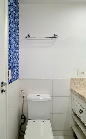Apartamento para alugar com 100m², 2 quartos e 3 vagasBanheiro Suíte 2