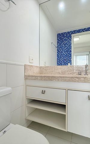 Apartamento para alugar com 100m², 2 quartos e 3 vagasBanheiro Suíte 2