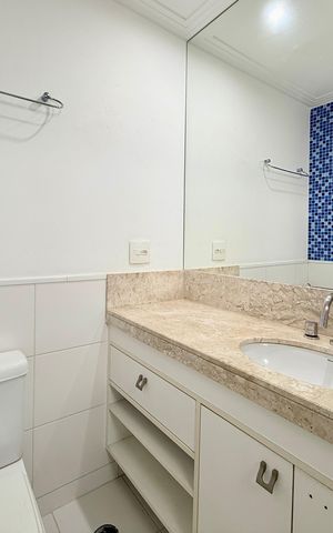 Apartamento para alugar com 100m², 2 quartos e 3 vagasBanheiro Suíte 2