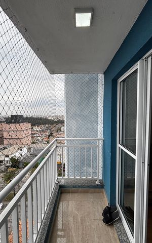 Apartamento à venda com 56m², 2 quartos e 1 vaga Apartamento à venda com 56m², 2 quartos e 1 vagaSala - Sala de Jantar Varanda