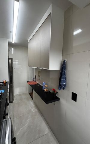 Apartamento à venda com 56m², 2 quartos e 1 vaga Apartamento à venda com 56m², 2 quartos e 1 vagaCozinha - Area de Serviço
