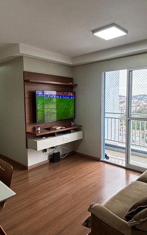 Apartamento à venda com 56m², 2 quartos e 1 vaga Apartamento à venda com 56m², 2 quartos e 1 vagaSala - Sala de Jantar
