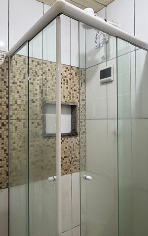 Studio para alugar com 42m², 1 quarto e sem vaga Studio para alugar com 42m², 1 quarto e sem vagaBanheiro