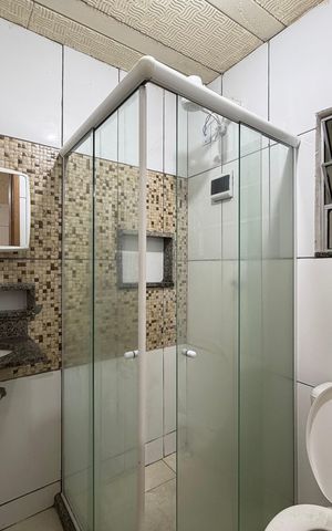Studio para alugar com 42m², 1 quarto e sem vaga Studio para alugar com 42m², 1 quarto e sem vagaBanheiro