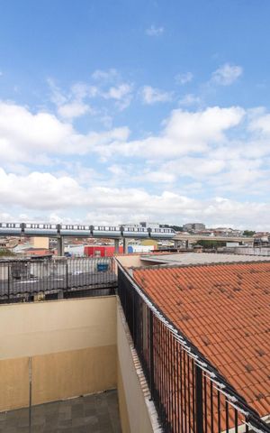 Casa à venda com 120m², 2 quartos e 2 vagas Casa à venda com 120m², 2 quartos e 2 vagasVaranda do Quarto 1 Vista