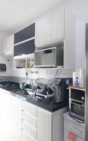 Casa de condomínio à venda com 90m², 3 quartos e 2 vagasCozinha