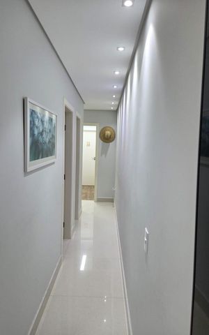 Apartamento à venda com 70m², 3 quartos e 2 vagas Apartamento à venda com 70m², 3 quartos e 2 vagasCorredor